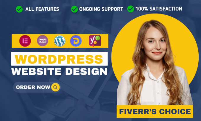 Gig Preview - Do clean and modern wordpress website design and development