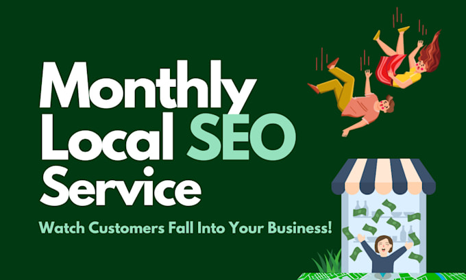 Gig Preview - Do complete monthly local SEO service for website, google entity stacking