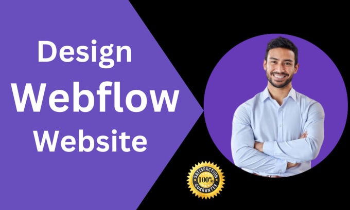 Gig Preview - Design or develop webflow website, webflow expert