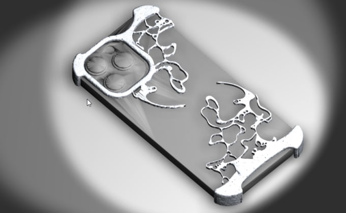 Gig Preview - Make an awesome 3d iphone case for your iphone model