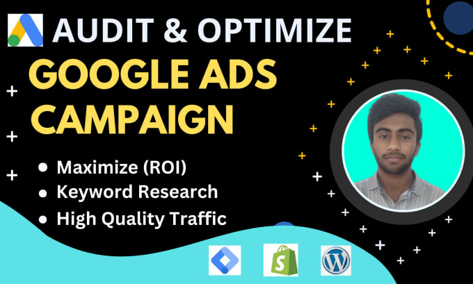 Gig Preview - Audit and optimize google ads adwords PPC campaign