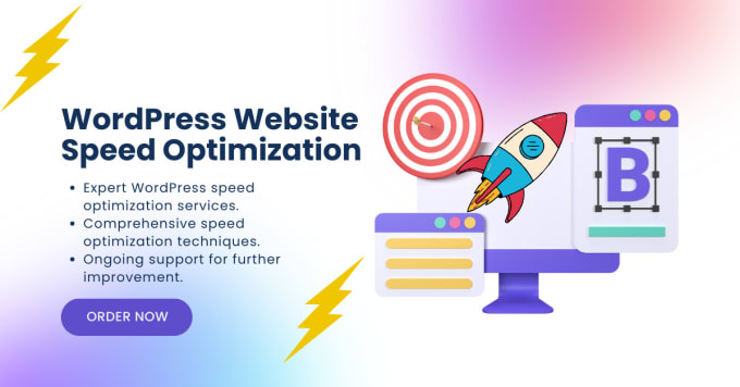 Gig Preview - Do wordpress website speed optimization