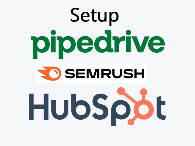 Gig Preview - Help you register, setup in hubspot, pipedrive and semrush