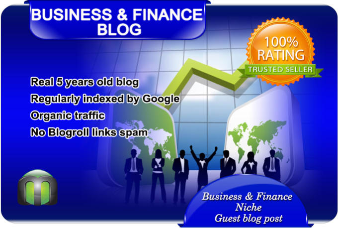 Gig Preview - Write and guest post on business and finance blog