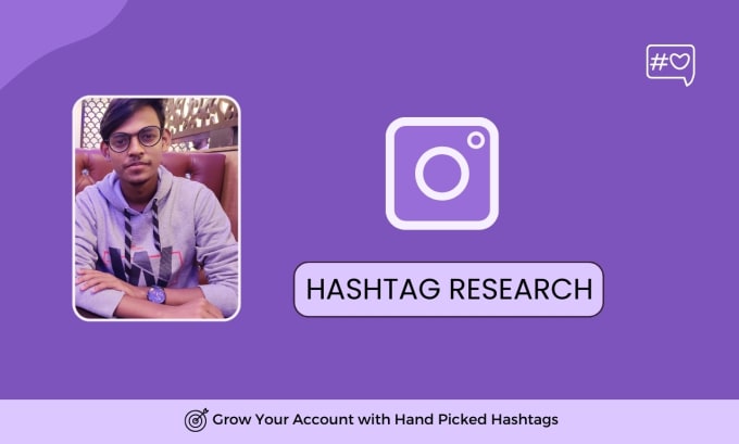 Gig Preview - Research the perfect instagram hashtags for your account