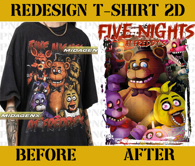 Gig Preview - Recreated, redesign tshirt trending on etsy, amazon, ebay