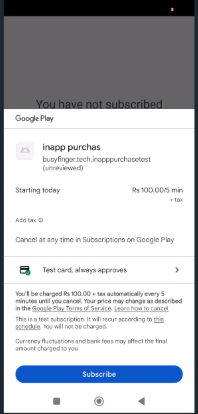 Gig Preview - Implement inapp purchase in android app