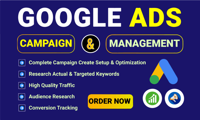 Gig Preview - Setup and optimize google ads adwords PPC campaign to increase your business