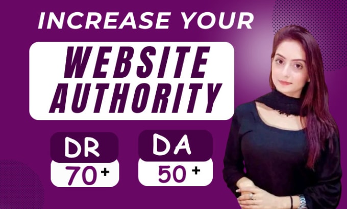 Gig Preview - Increase domain rating ahrefs DR domain authority da tf