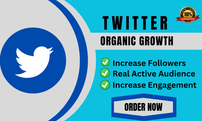 Gig Preview - Do twitter organic growth, nft promotion or marketing