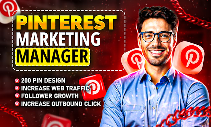 Gig Preview - Create 500 pins and 50 boards as a pinterest account marketing manager