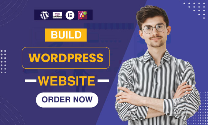 Gig Preview - Build, design, redesign, clone wordpress website or edit, fix website