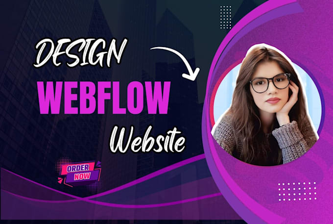 Gig Preview - Develop and design animated responsive webflow website, figma to webflow