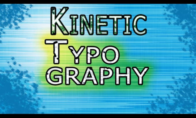 Gig Preview - Do custom kinetic typography, text animation and subtitle work to video