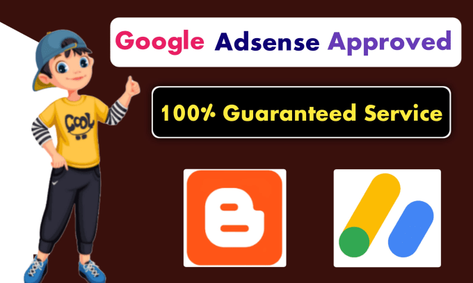 Gig Preview - Provide google adsense approval service for blogger website