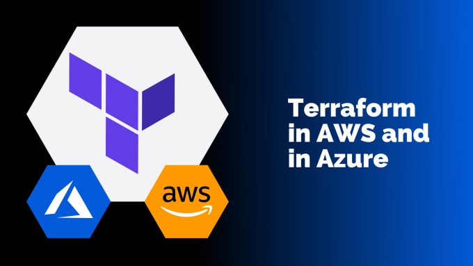 Gig Preview - Provision AWS and azure infrastructure using terraform