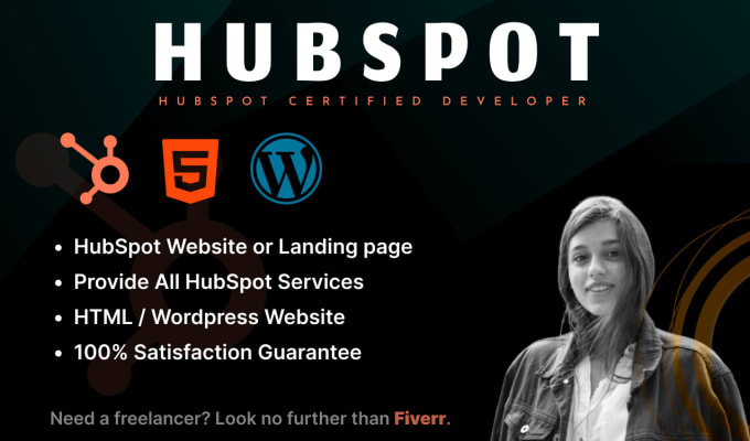 Gig Preview - Design and develop editable hubspot website or quote template