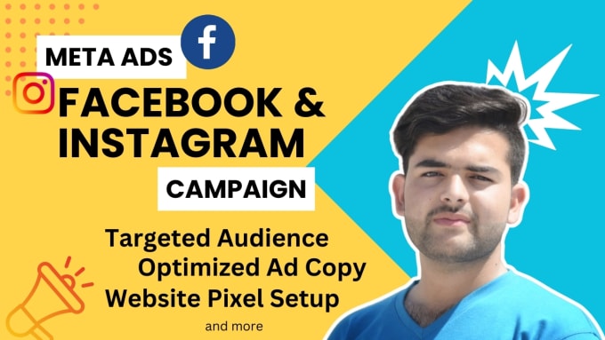 Gig Preview - Deliver laser focused meta ads for facebook and instagram advertising