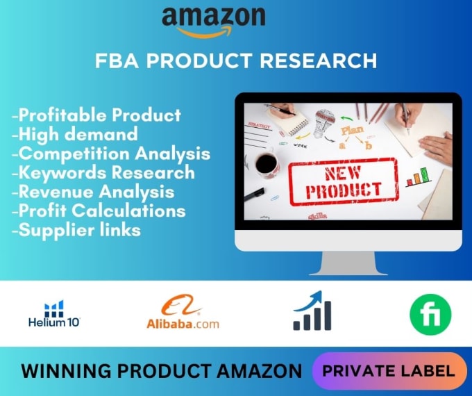 Gig Preview - Do amazon fba product research for private label