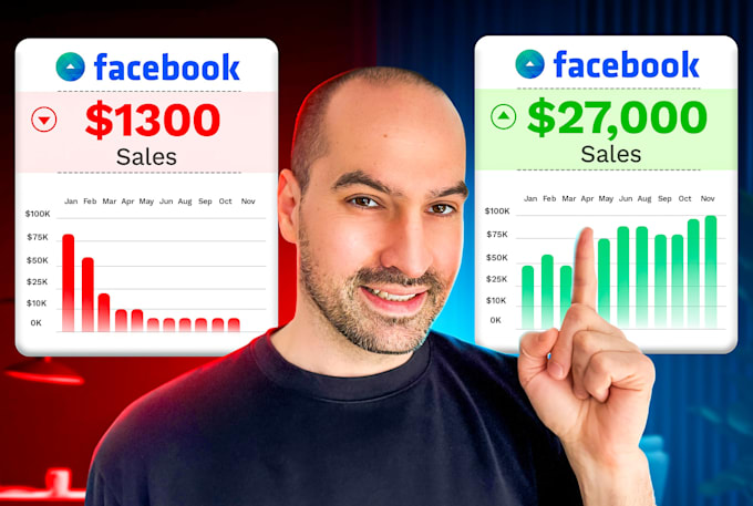 Gig Preview - Be your facebook meta ads campaign manager