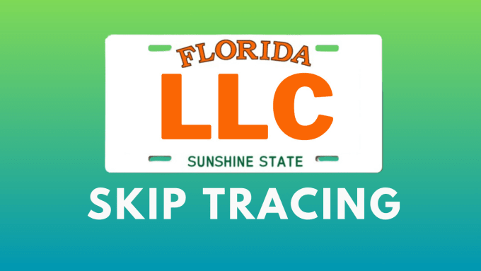 Gig Preview - Llc and entity skip tracing for florida