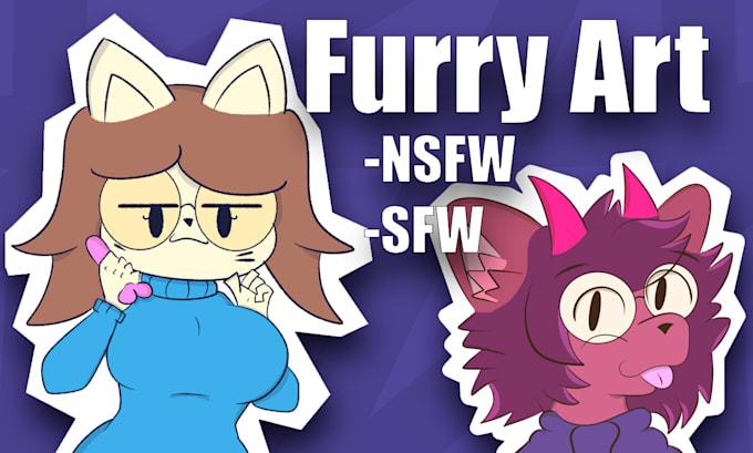 Gig Preview - Draw sfw or nsfw furry art