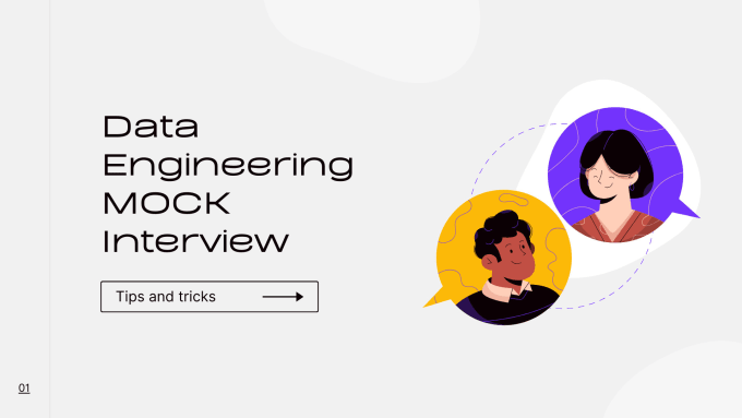 Gig Preview - Do your mock data engineering interview and help you prepare