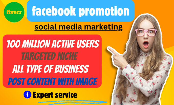 Gig Preview - Do organic facebook marketing to your business in USA UK canada