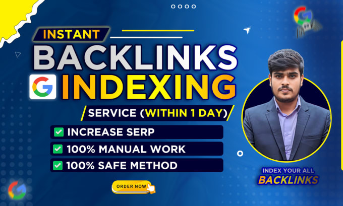 Gig Preview - Provide fast backlinks indexing service to improve  serp