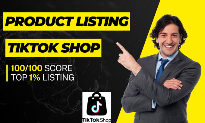 Gig Preview - Do fully optimize product listing on tiktok shop 100 score