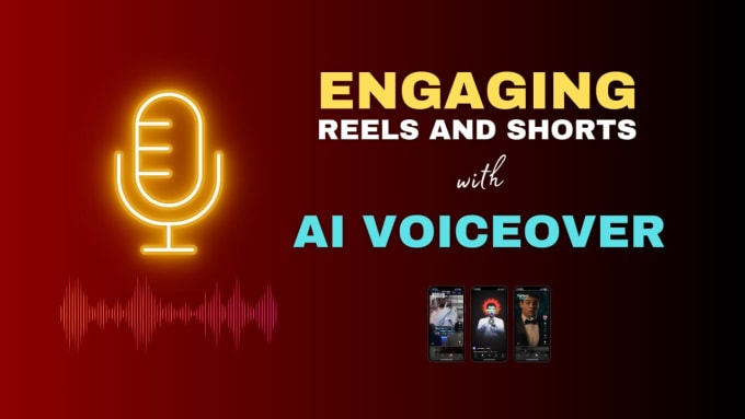 Gig Preview - Create stunning reels and shorts with ai voice