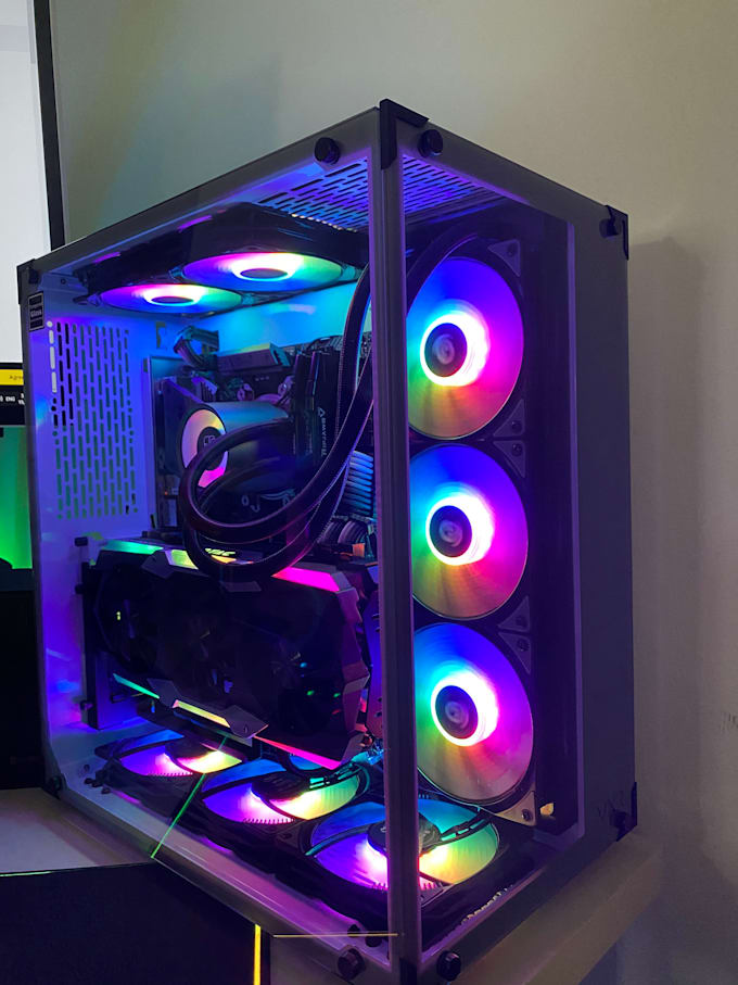 Gig Preview - Help you build gaming PC rendering custom computer