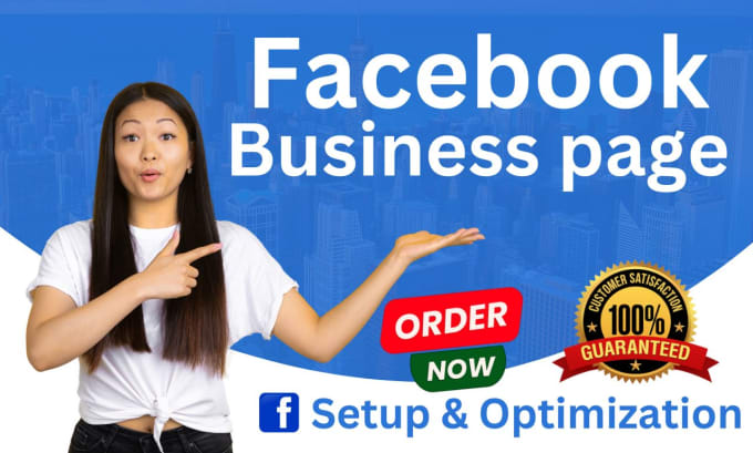 Gig Preview - Facebook business page creat and fan page setup professionally