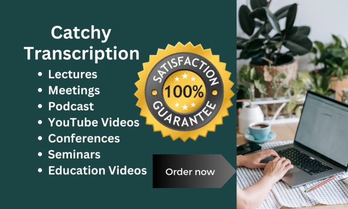 Bestseller - supply catchy transcripts for your video and audio portfolio