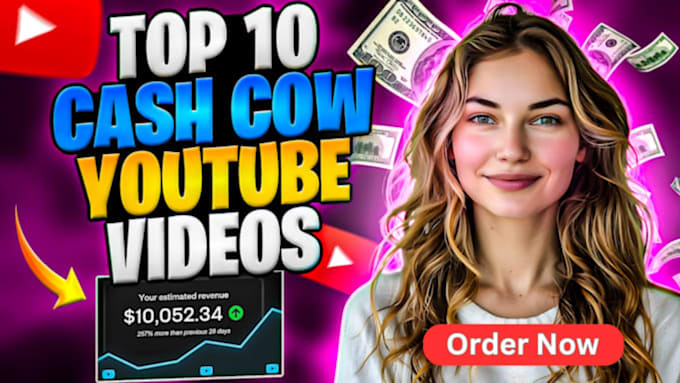 Gig Preview - Create top 10 cash cow faceless videos and youtube automation channel