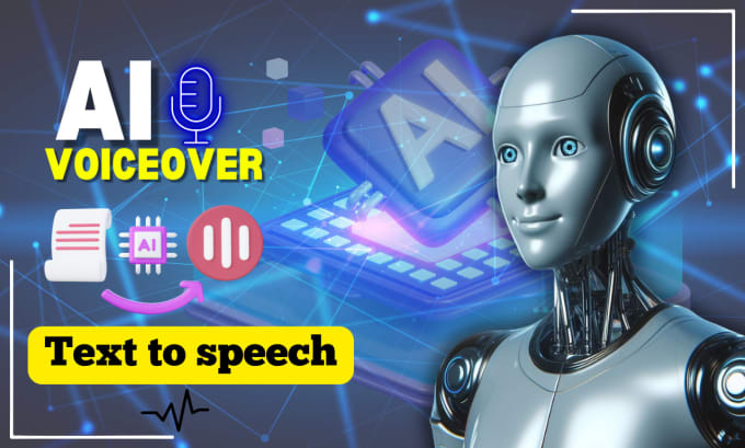 Gig Preview - Do human like male or female ai voiceover