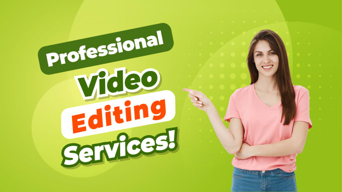 Gig Preview - Professional video editing service