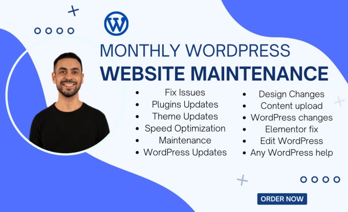 Bestseller - do monthly website maintenance, fix errors, support, design changes