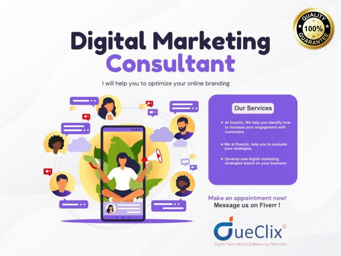 Gig Preview - Offer expert digital marketing consultations