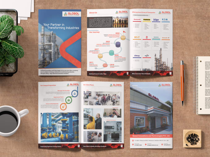 Gig Preview - Design professional engineering brochure, flyer and catalog