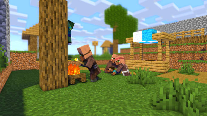 Gig Preview - Created minecraft 3d animation