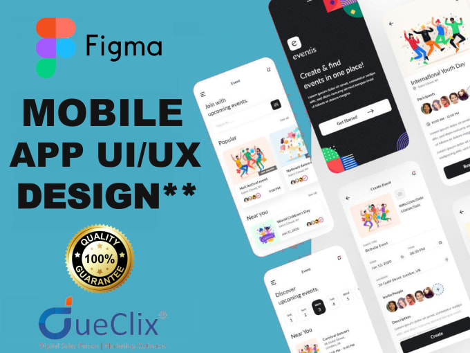 Gig Preview - Create website UI UX design or landing page using figma