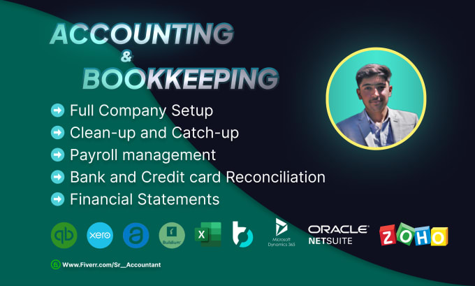 Gig Preview - Do bookkeeping for real state, e commerce, whole retail, marketing agencies