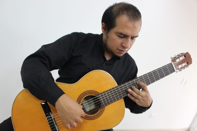 Gig Preview - Give you classical guitar and music theory lessons