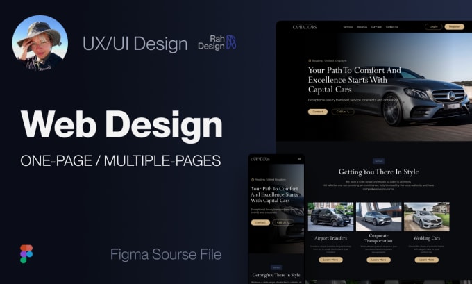 Bestseller - do the UX UI design of your website in figma