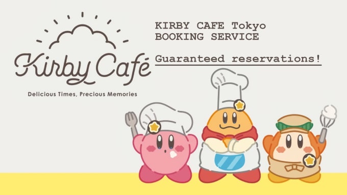 Bestseller - book a kirby cafe reservation for you