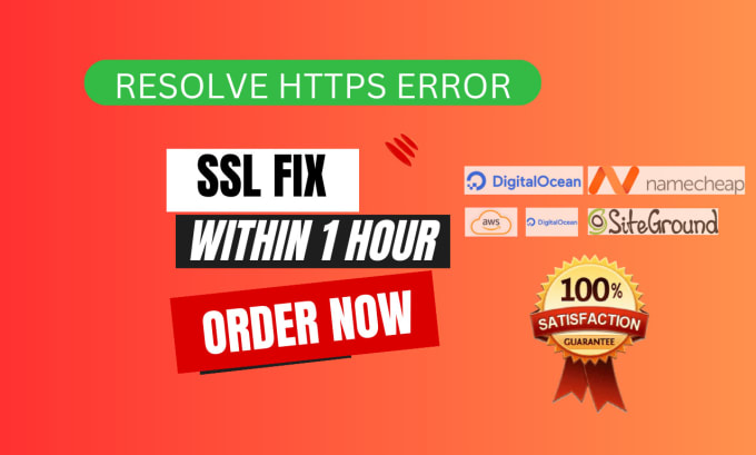 Gig Preview - Resolve SSL https errors with professional cloudflare setup