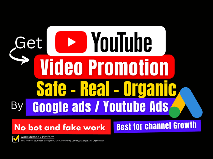 Gig Preview - Do organic youtube video promotion