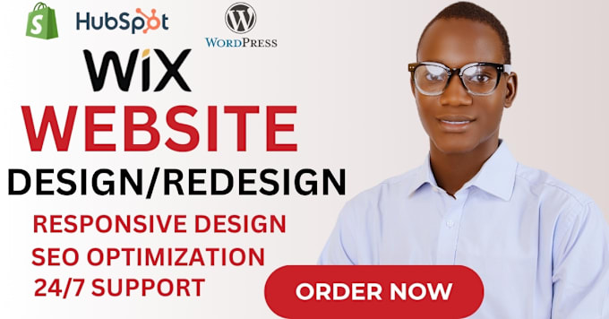 Gig Preview - Wix website redesign wix website design wix website redesign wix redesign