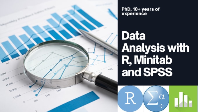 Gig Preview - Do statistical and data analysis in r spss and minitab